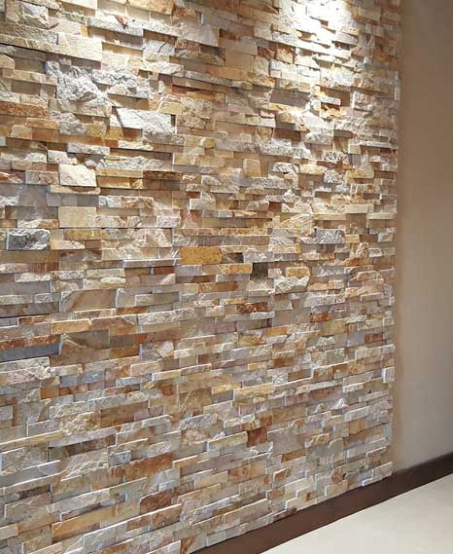 Wall Stone Installation